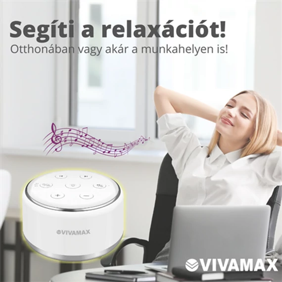 Nature&amp;Relax-&quot;Compact&quot;-hang-és-dallamterapias-(feher-zaj)-keszulek