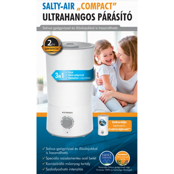 Salty-Air "Compact" ultrahangos párásító 3in1